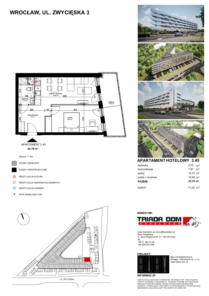 Apartament 3.45